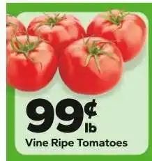 Save a Lot Vine Ripe Tomatoes offer