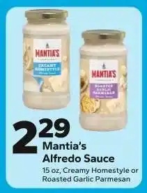 Save a Lot Mantia's Alfredo Sauce offer