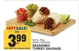 Food Lion Seasoned Turkey Sausage offer