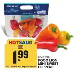 Food Lion FOOD LION MINI SWEET PEPPERS offer