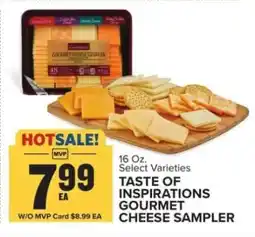 Food Lion Taste of Inspirations Gourmet Cheese Sampler offer