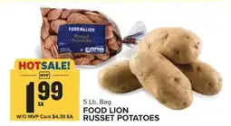 Food Lion FOOD LION RUSSET POTATOES offer