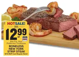 Food Lion Boneless New York Strip Steak offer