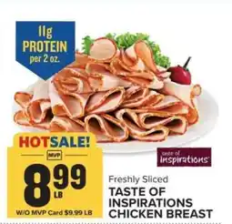 Food Lion TASTE OF INSPIRATIONS CHICKEN BREAST offer