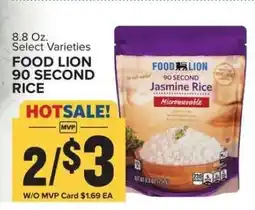 Food Lion FOOD LION 90 SECOND RICE offer