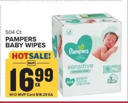 Food Lion Pampers Baby Wipes offer