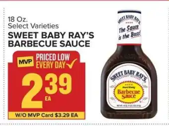 Food Lion Sweet Baby Ray's Barbecue Sauce offer