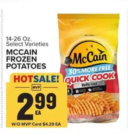 Food Lion McCain Frozen Potatoes offer