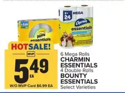 Food Lion Charmin Essentials & Bounty Essentials offer