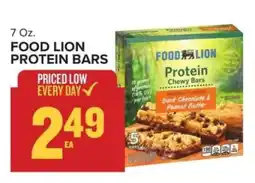 Food Lion FOOD LION PROTEIN BARS offer