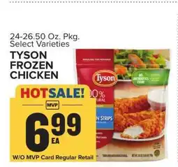 Food Lion Tyson Frozen Chicken offer