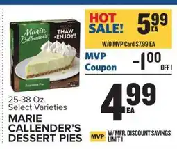 Food Lion MARIE CALLENDER'S DESSERT PIES offer