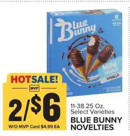 Food Lion Blue Bunny Novelties offer