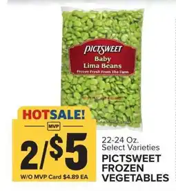 Food Lion Pictsweet Frozen Vegetables offer