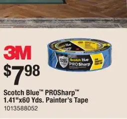 The Home Depot 3M Scotch Blue PROSharp 1.41 x60 Yds. Painter's Tape offer