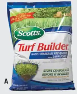 The Home Depot Scotts Turf Builder with Halts Crabgrass Preventer offer