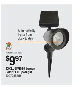 The Home Depot HAMPTON BAY Lumen Solar LED Path Light offer
