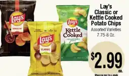 Big Saver Foods Lay's Classic or Kettle Cooked Potato Chips offer