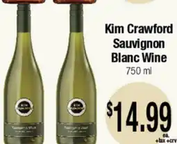 Big Saver Foods Kim Crawford Sauvignon Blanc Wine offer