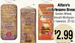 Big Saver Foods Alfaro's Artesano Bread offer
