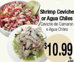 Big Saver Foods Shrimp Ceviche or Agua Chiles offer