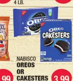 Carnicerias Jimenez NABISCO OREOS OR CAKESTERS offer