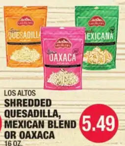 Carnicerias Jimenez LOS ALTOS SHREDDED QUESADILLA, MEXICAN BLEND OR OAXACA offer