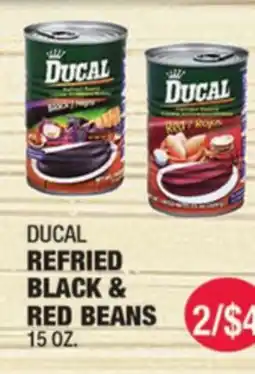 Carnicerias Jimenez DUCAL REFRIED BLACK & RED BEANS offer