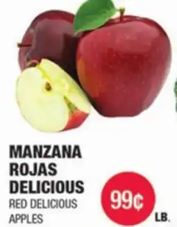 Carnicerias Jimenez MANZANA ROJAS DELICIOUS offer