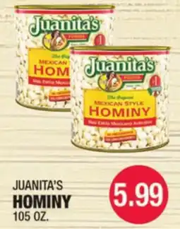 Carnicerias Jimenez JUANITA'S HOMINY offer