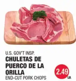 Carnicerias Jimenez END-CUT PORK CHOPS offer