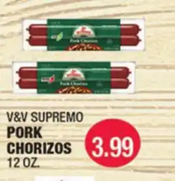 Carnicerias Jimenez V&V SUPREMO PORK CHORIZOS offer