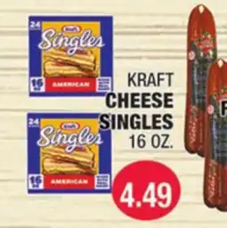Carnicerias Jimenez KRAFT CHEESE SINGLES offer