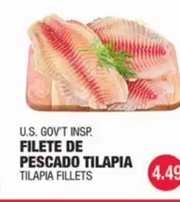 Carnicerias Jimenez U.S. GOV'T INSP. FILETE DE PESCADO TILAPIA offer