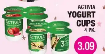 Carnicerias Jimenez ACTIVIA YOGURT CUPS offer