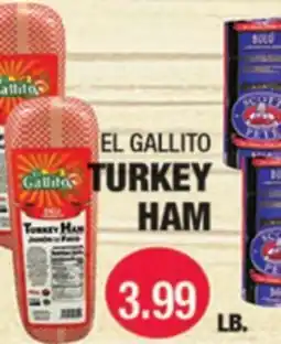 Carnicerias Jimenez EL GALLITO TURKEY HAM offer