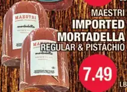 Carnicerias Jimenez MAESTRI IMPORTED MORTADELLA offer