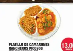Carnicerias Jimenez PLATILLO DE CAMARONES RANCHEROS PICOSOS offer