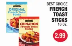 Carnicerias Jimenez BEST CHOICE FRENCH TOAST STICKS offer