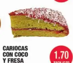Carnicerias Jimenez CARIOCAS CON COCO Y FRESA offer