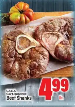 Angelo Caputo's Fresh Market U.S.D.A. Gov't Inspected Beef Shanks offer