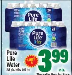 Angelo Caputo's Fresh Market Pure Life Water offer