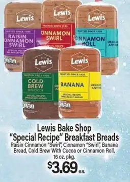 Angelo Caputo's Fresh Market Lewis Bake Shop Special Recipe Breakfast Breads offer