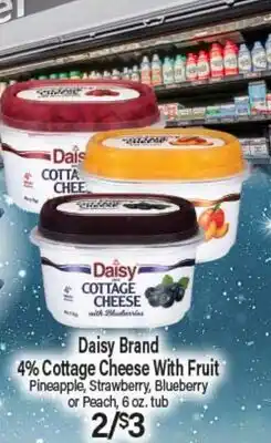 Angelo Caputo's Fresh Market Daisy Brand 4% Cottage Cheese With Fruit offer