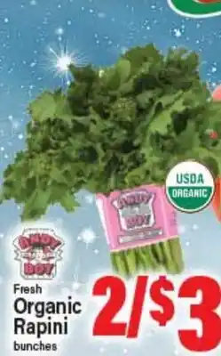 Angelo Caputo's Fresh Market Fresh Organic Rapini offer