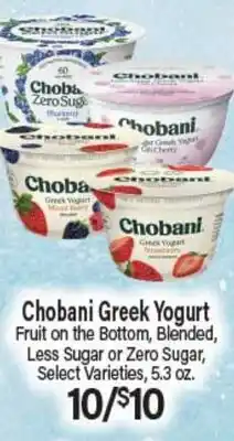 Angelo Caputo's Fresh Market Chobani Greek Yogurt offer