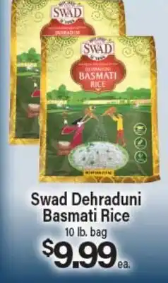 Angelo Caputo's Fresh Market Swad Dehraduni Basmati Rice offer