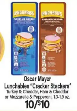 Angelo Caputo's Fresh Market Oscar Mayer Lunchables Cracker Stackers offer