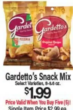 Angelo Caputo's Fresh Market Gardetto's Snack Mix offer