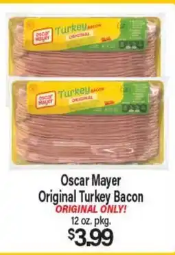 Angelo Caputo's Fresh Market Oscar Mayer Original Turkey Bacon offer